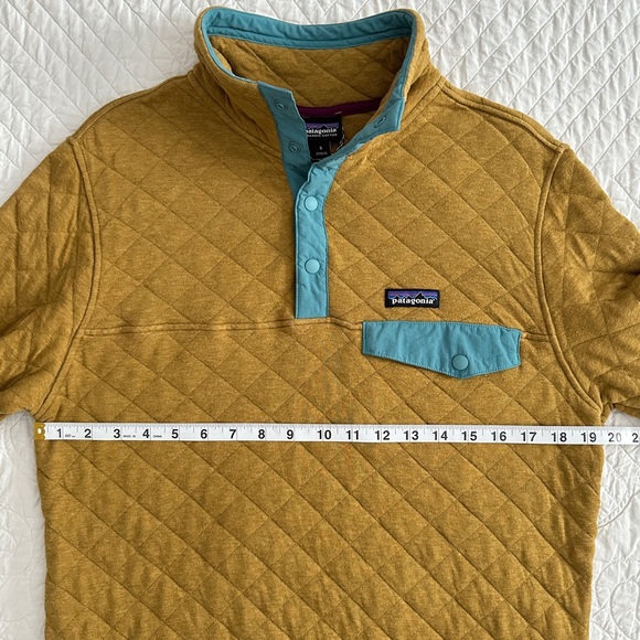 Patagonia Men's Organic Cotton Quilt Snap-T Pullover Tapenade 25371 Sz Small - Picture 6 of 12